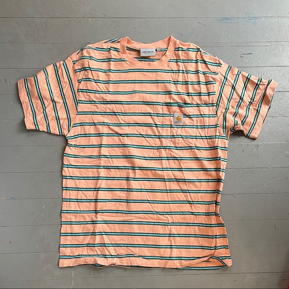 Carhartt WIP t shirt Large striped